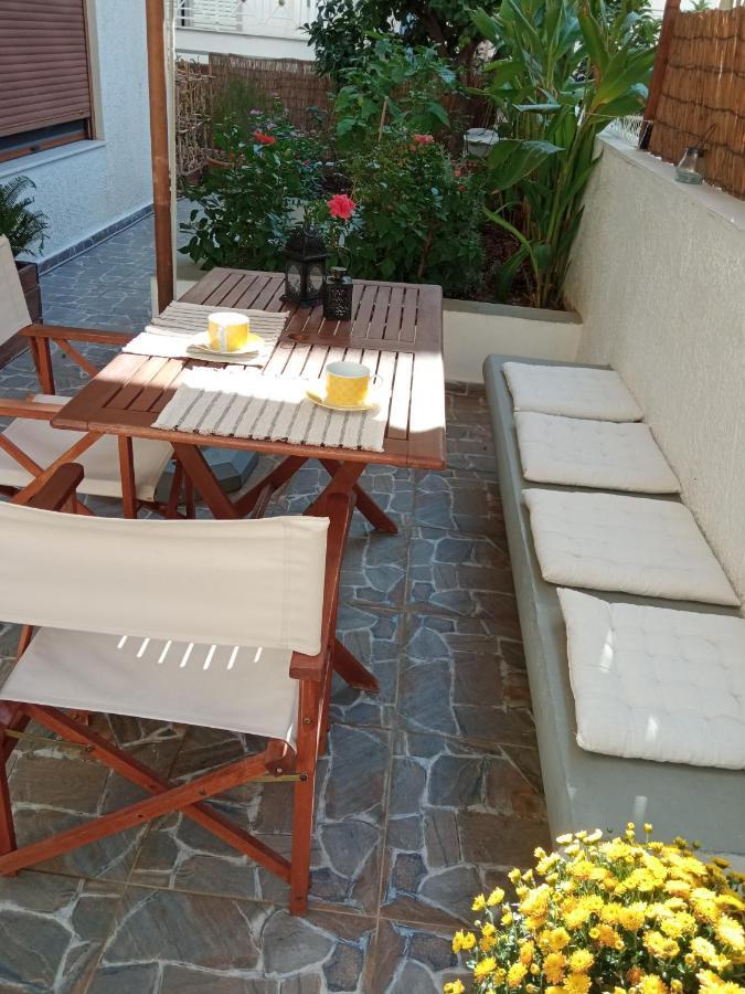 Charming Garden Apartment Rhodes City Exterior foto